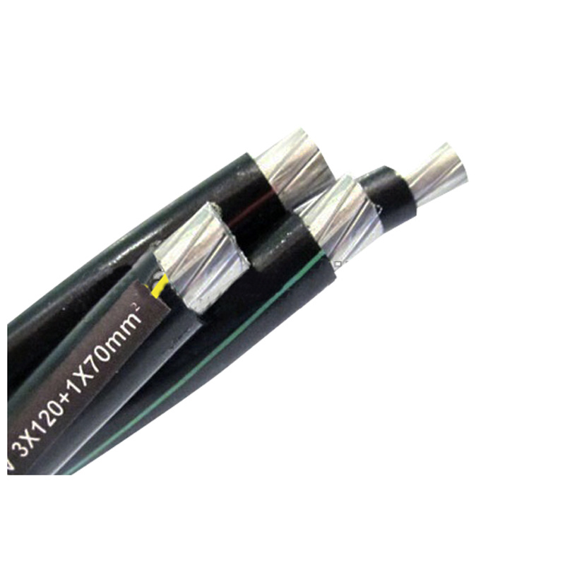 Construction Overhead AAAC Power AAC Cable XLPE Insulation Manufacture ABC