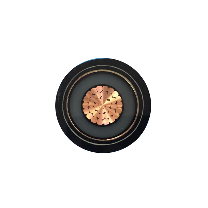 EU Standard/IEC60502 Single Core Aluminum/Copper XLPE 8.7/15kv N2xsy/Na2xsy Mv Power Cable