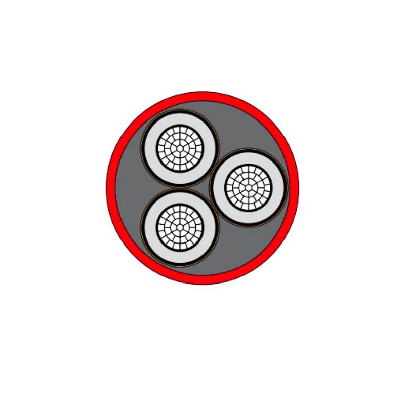 Good Service Underground Low and Medium Voltage Price XLPE Armored Power Cable