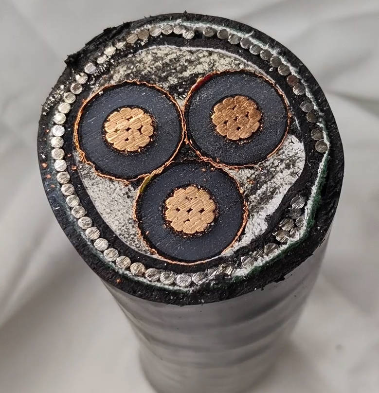 High Voltage XLPE Insulated Underground Power Cable Shanghai Cable Manufacturer Lsoh Cable