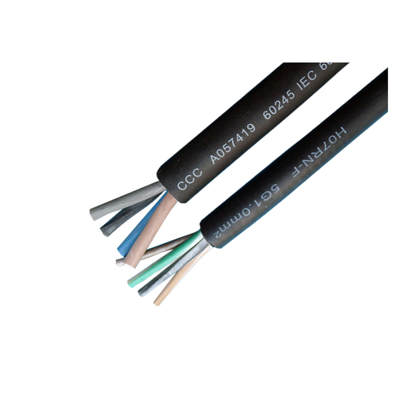 Highly Conductive Rubber Sheathed Cable for Efficient Power Transfer