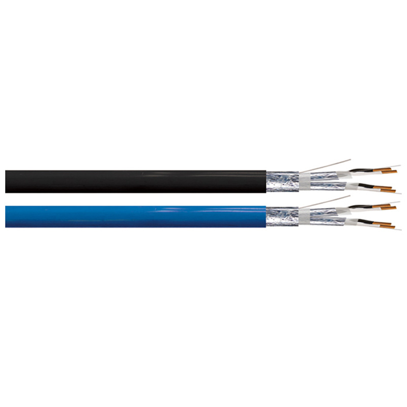 Ia Black/Blue Wooden Drum Signal Instrumentation Cable Msr-2y (St) Y 300V 8X2X0.5 mm2