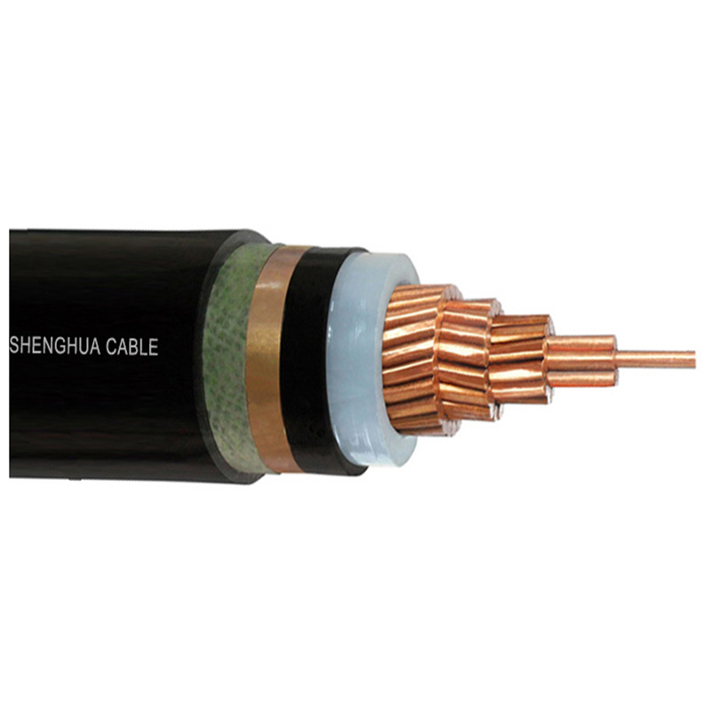 Kema N2xsy/Na2xsy Estándar de la UE Mv XLPE Cable de Cobre Eléctrico de Potencia ODM