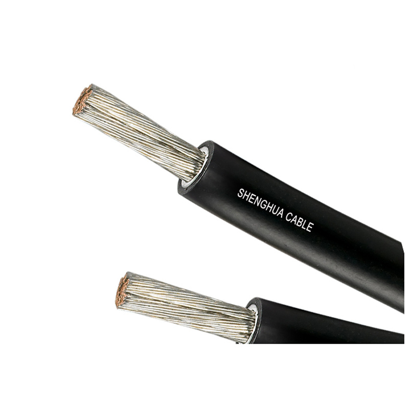 LSZH Solar Panel Cable 4 6 10mm2 XLPE PV Electric Wire, TUV UL Approval Power Cable PV1-F Red Black DC 1500V H1z2z2-K Solar Cable