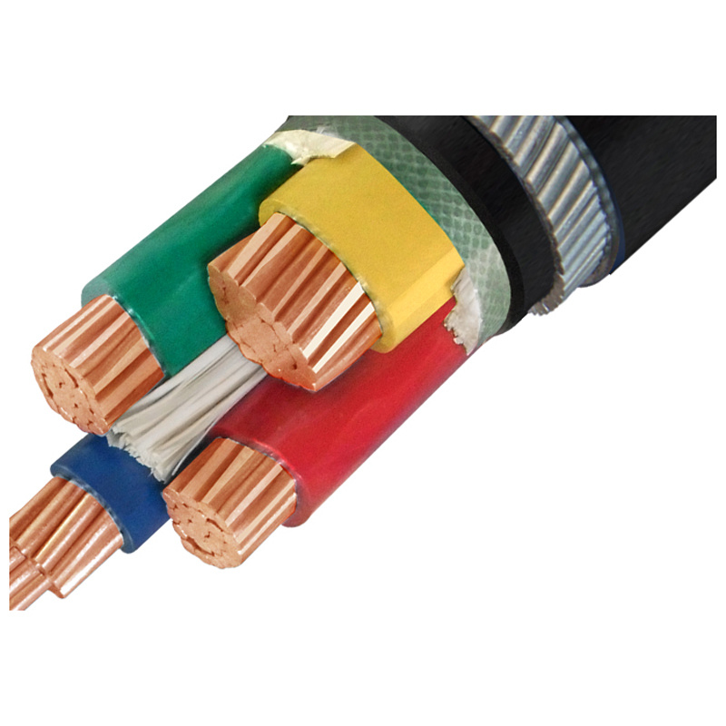 Low Voltage 0.6/1kv Multi-Core Power Cable XLPE Insulated Underground Metal Armoured Power Cable Shanghai Manufacturer