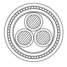 Low Voltage Multicore Power Cable XLPE Insulated Steel Wire Armoured Power Cable Shanghai Manufacturer