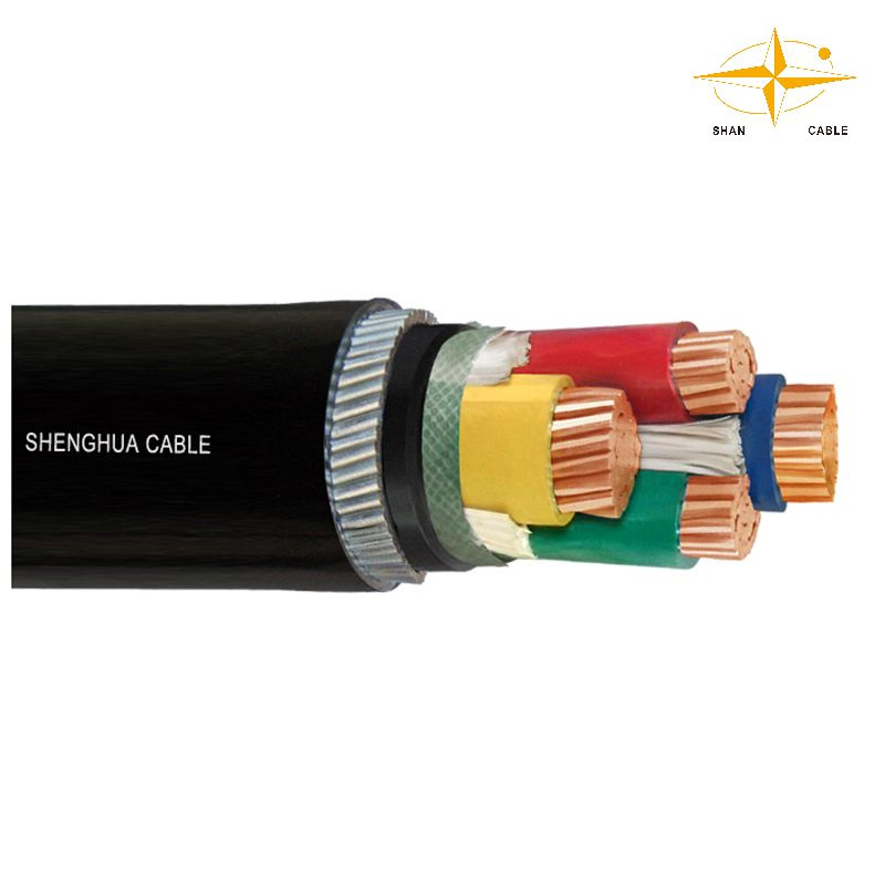 Low Voltage Power Cable Cu/XLPE/Swa/PVC Cable Yjv32