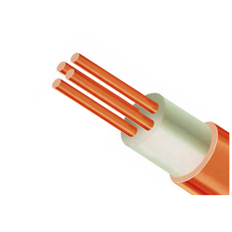 Cable mineral aislado de mica con chaqueta de cobre 950 Grados C Tres Horas Bttz -750V 4X10 mm2