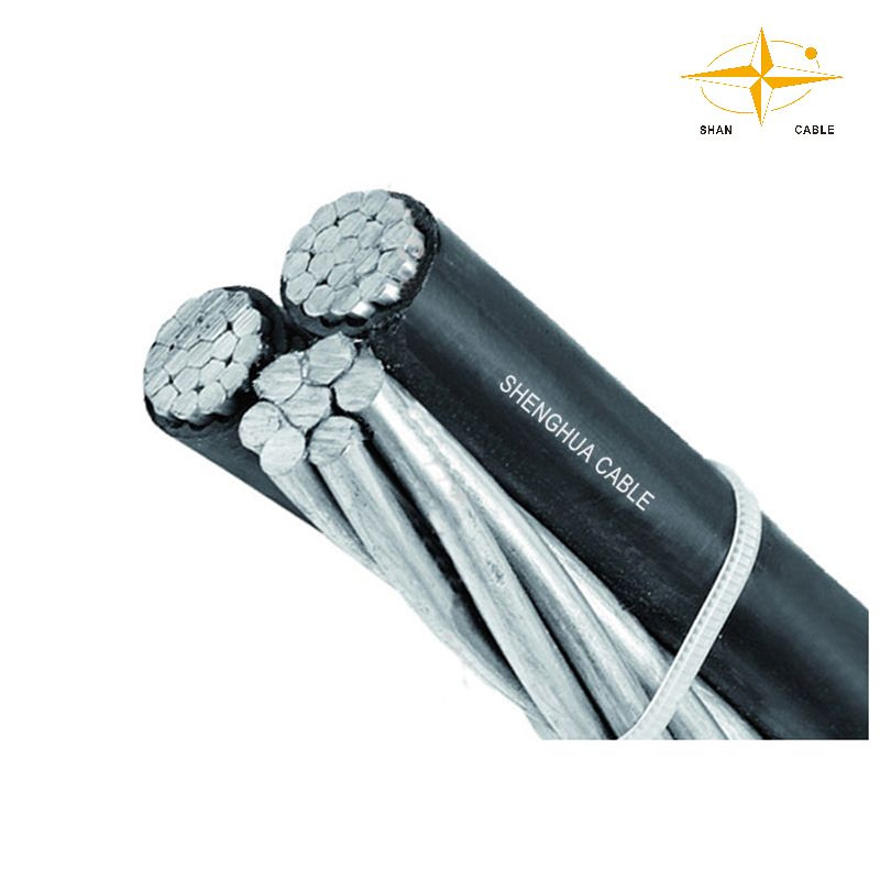 Outdoor Twisted Cables 2X16mm2 Overhead ABC Aerial Bundled Cable