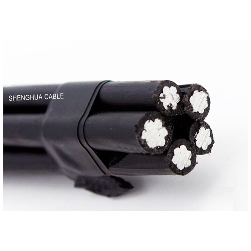 Overhead Shanghai Shenghuaxlpe Insulated Cable Aerial Bundled in China ABC