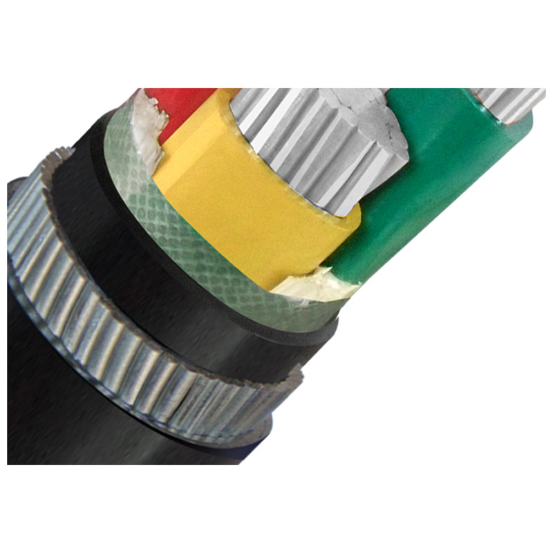 PVC Bare Copper Wire XLPE 1 Core Electrical Power Cable
