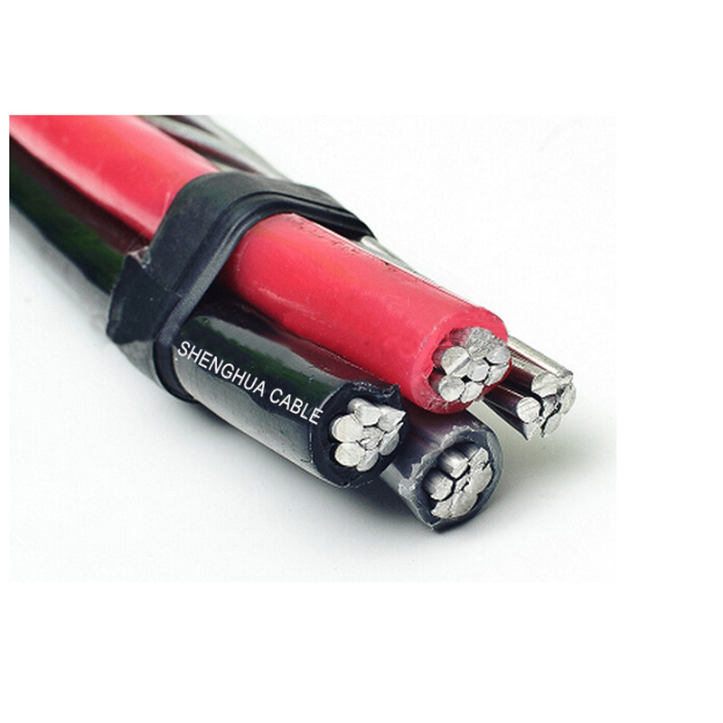 PVC Electric Bare Conductor XLPE Insulated Cable Aerial Bundled Factory ABC