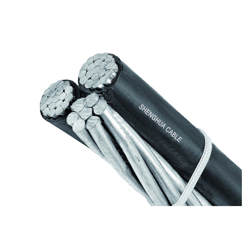 XLPE Insulated ABC Cable Overhead Duplex Triplex Twisted Aluminum Conductor Aerial Bundle