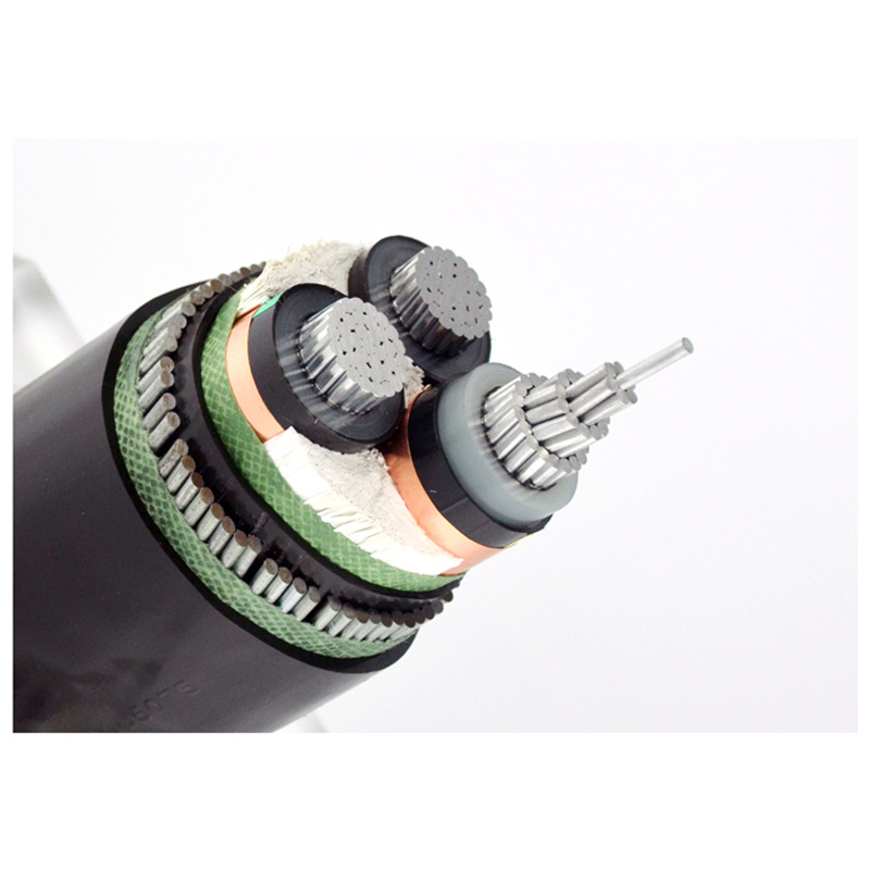 Yjv32 0.6/1kv 4 Core 4c Copper 25mm2 70mm2 75mm2 120mm 150mm2 300 mm Square PVC XLPE Swa Armoured Power Cable Price