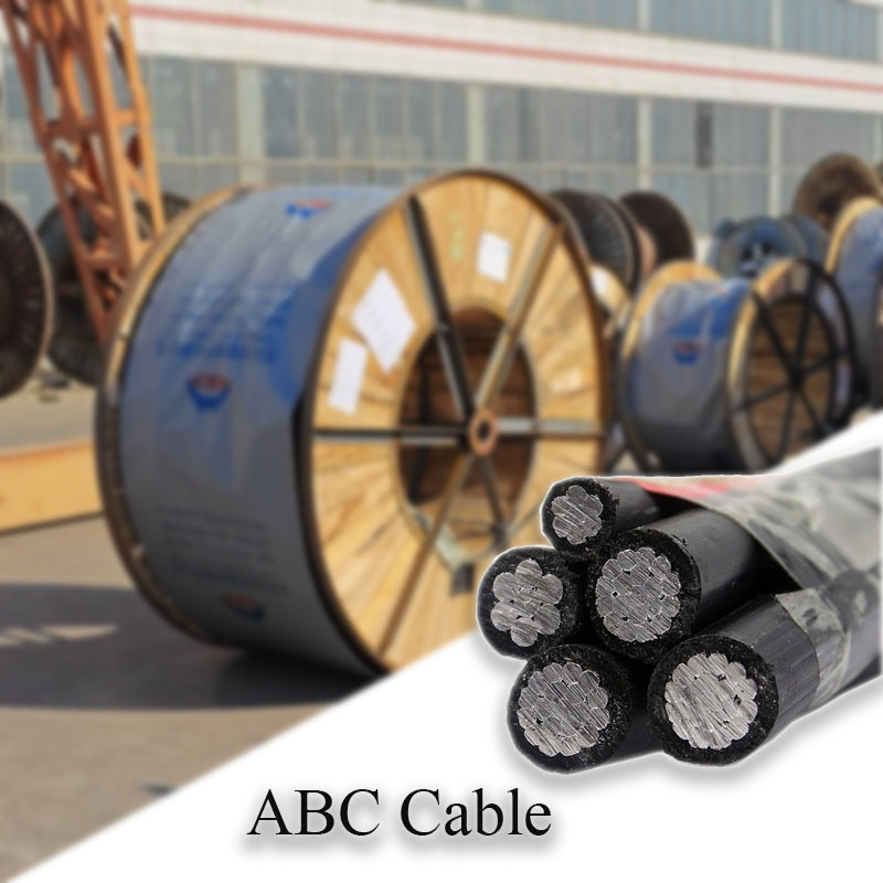 0.6/1kv Aerial Bundled Conductor Plus Insulated Support Plus Street Light Cable