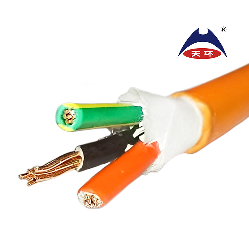 0.6/1kv V-90/X-90 Insulated PVC Sheathed Orange Circular Power Cable