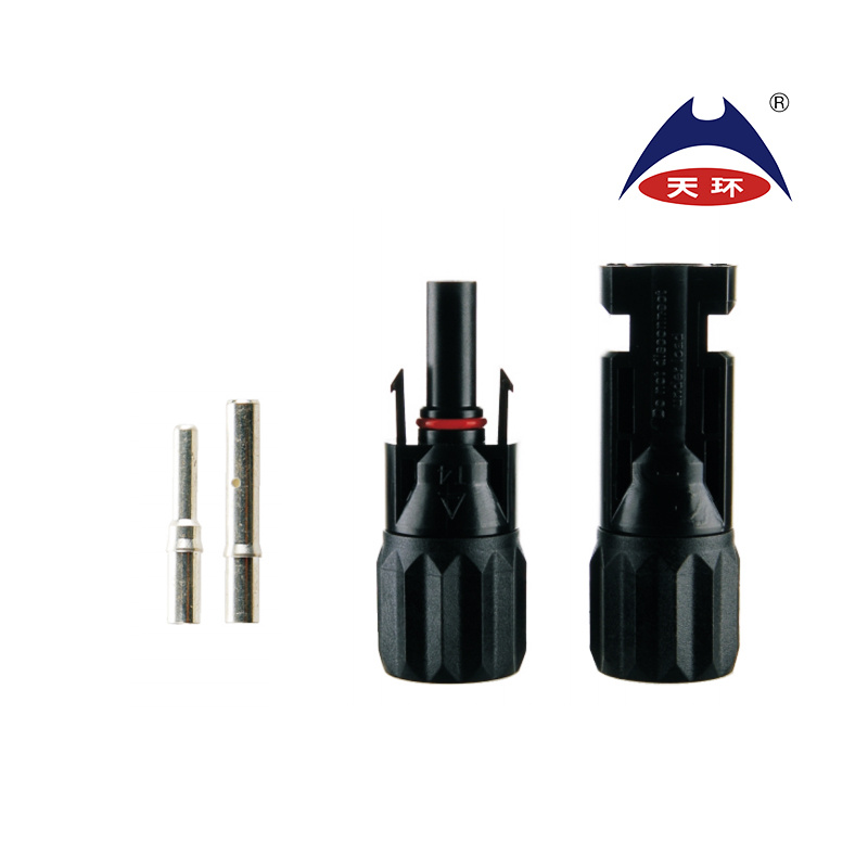1 Set 1 Pin 1000V 30A Solar Panel Connector Waterproof Harness Plug Solar System Male and Female Socket Photovoltaic