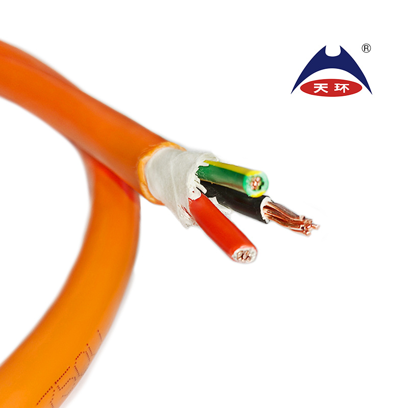 16mm2 25mm2 35mm2 50mm2 X-90 V-90 PVC 5V-90 Sheath Orange Circularc Cable