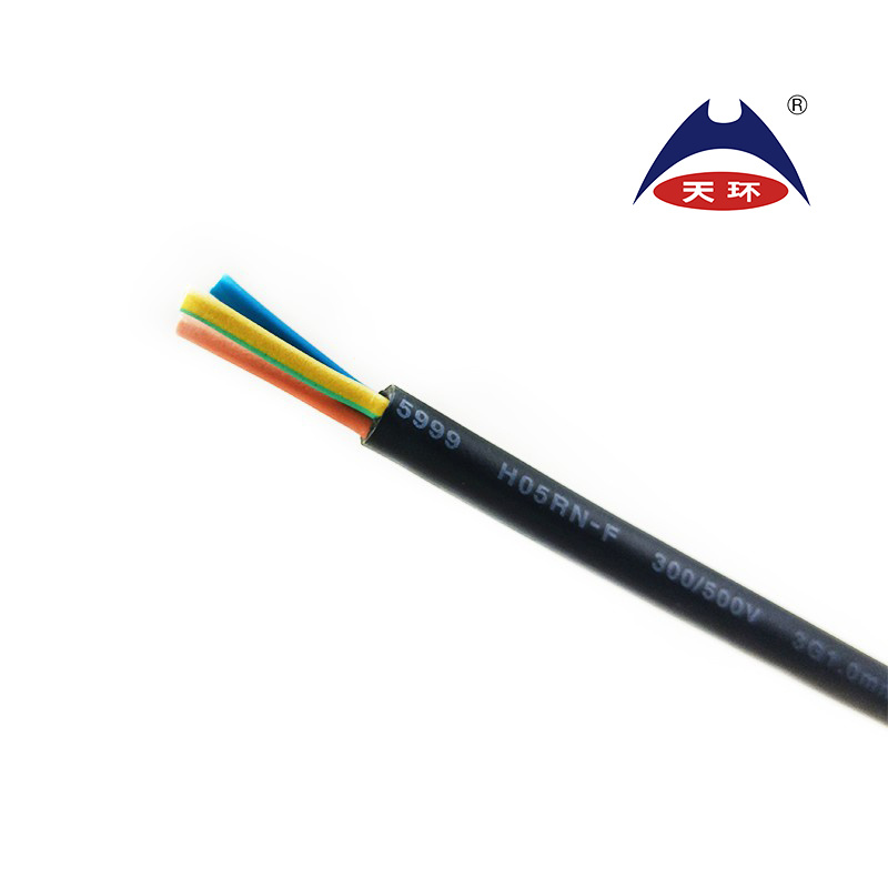 2 3 4 5 Core Multiple Sizes H05rn-F H07rn-F Flexible Rubber Cable