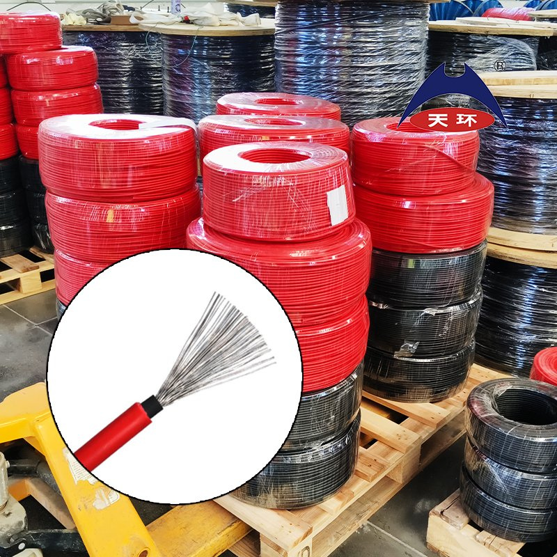 2pfg 1169 Solar & Automation Cables AC Lt/Ht Wire Flame Retardant 60332-1-2 Tin Coated Copper PV Cable