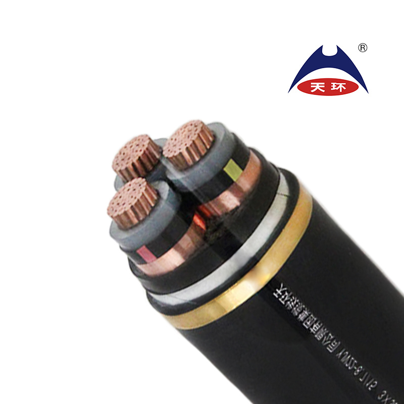 3 Core Cu/Al Conductor Medium Voltage Armored XLPE Insulated Power Cable