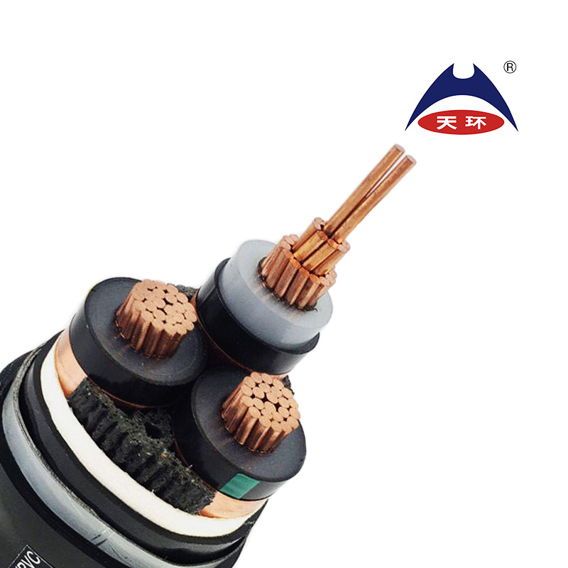 3 Core Underground Armoured Cable High Voltage Power Cable