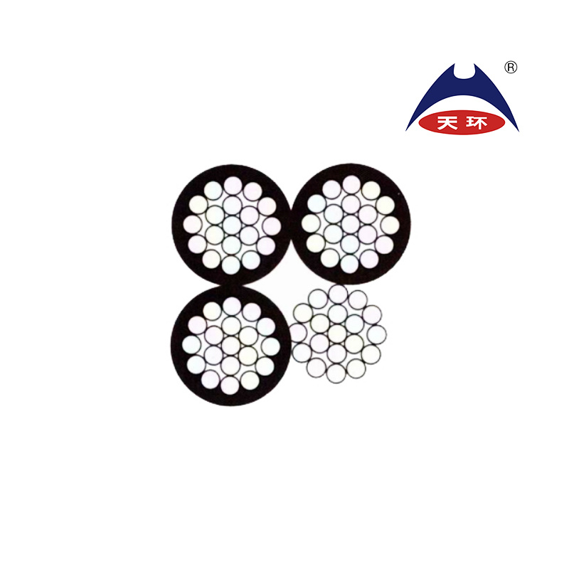 3 Phase Conductor 1 Messenger Conductor 0.6/1 (1.2) Kv Al/XLPE (PE) Insulated NFA2X-T/NFA2X ABC Cable
