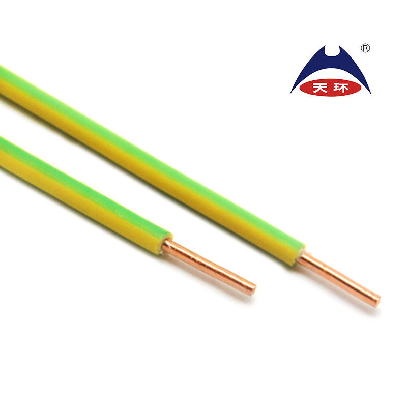 300/500V 450/750V Cable Eléctrico BV BVV BVVB Hilo Simple Doble Plano Cable de Potencia RV Rvv Rvvb Cobre Sólido Flexible Cable Eléctrico