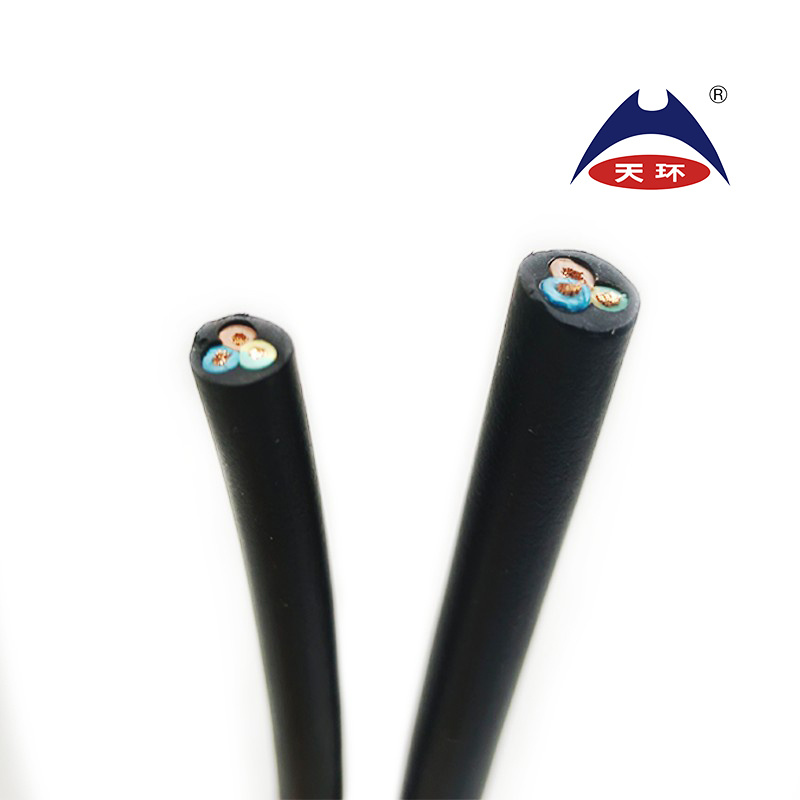 300/500V H05rr-F Yz Flexible EPDM Rubber Sheathed Cable 3X1.5 Rubber Cable