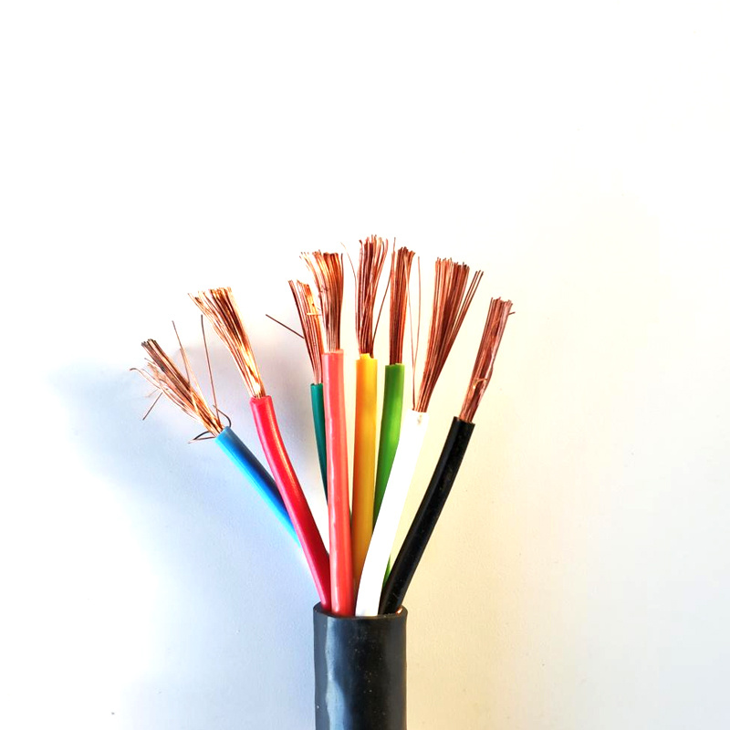450/750V Multi Flexible Copper Core Conductor PVC Insulated Flexible Control Cable