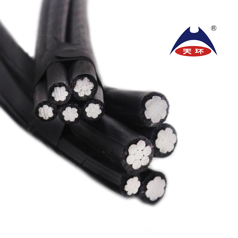 4X16 4X25 4X35 600V XLPE Insulation ABC Cable Twisted Cable