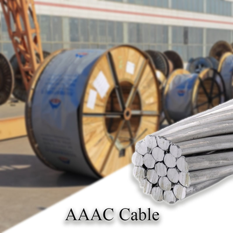 Cable de conductores de aluminio desnudo para líneas de transmisión aéreas AAAC