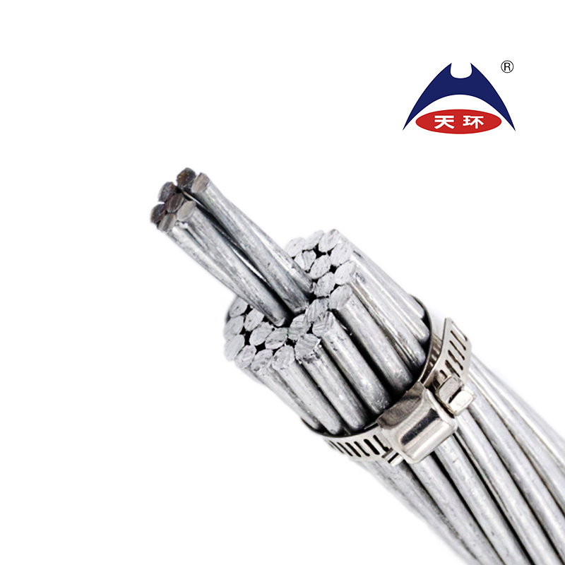 Conductores de aluminio ACSR Cable eléctrico para aéreo y sobrecabeza