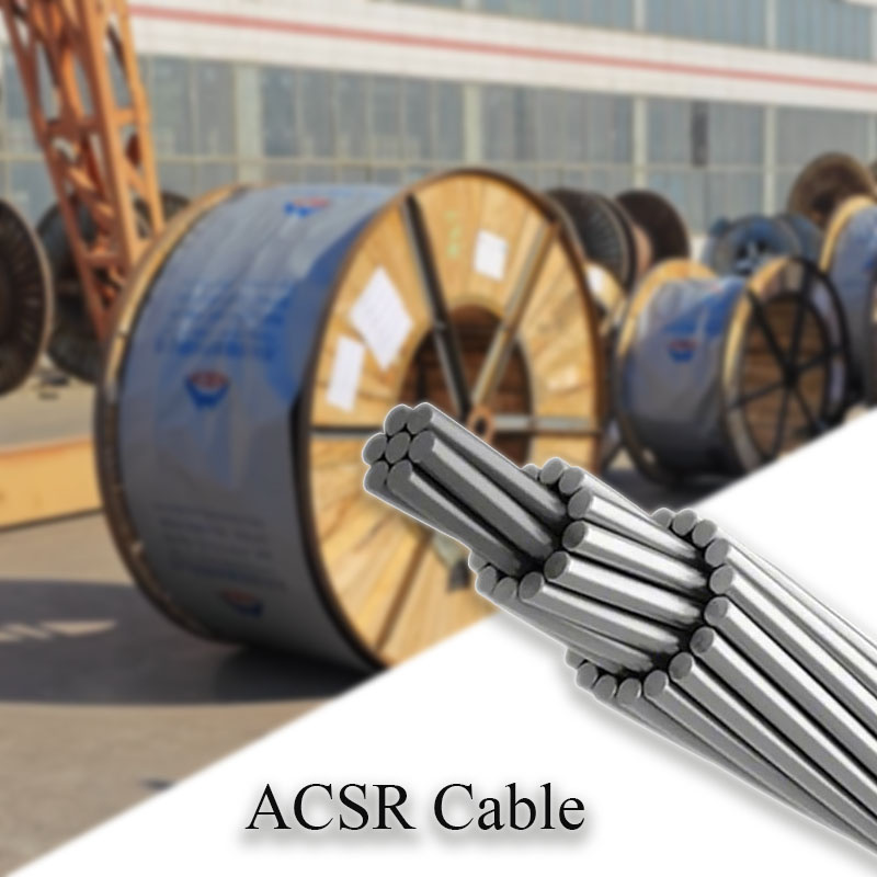 ACSR Insulated Overhead Cable with Steel Reinforcement Electrical Cable
