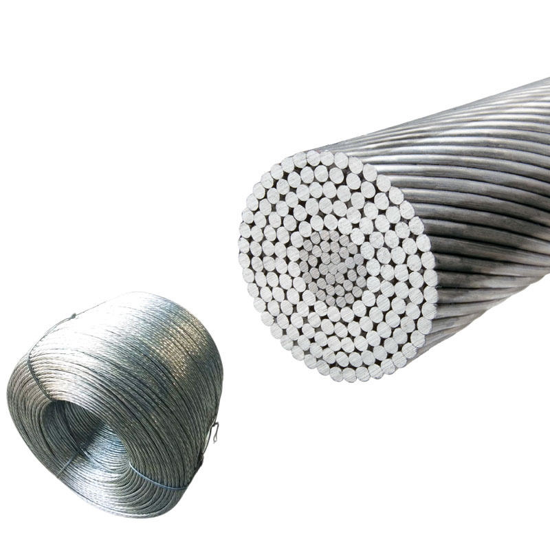 ACSR Overhead Cable Bare Aluminium Conductor Single Core Cable