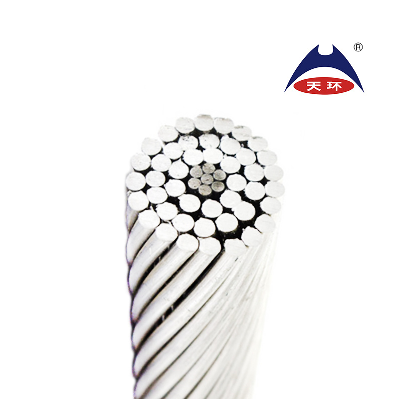 ASTM B232 Aluminium Conductor Steel Reinforced ACSR Steel Core and Aluminium Strand Electric Overhead Cable