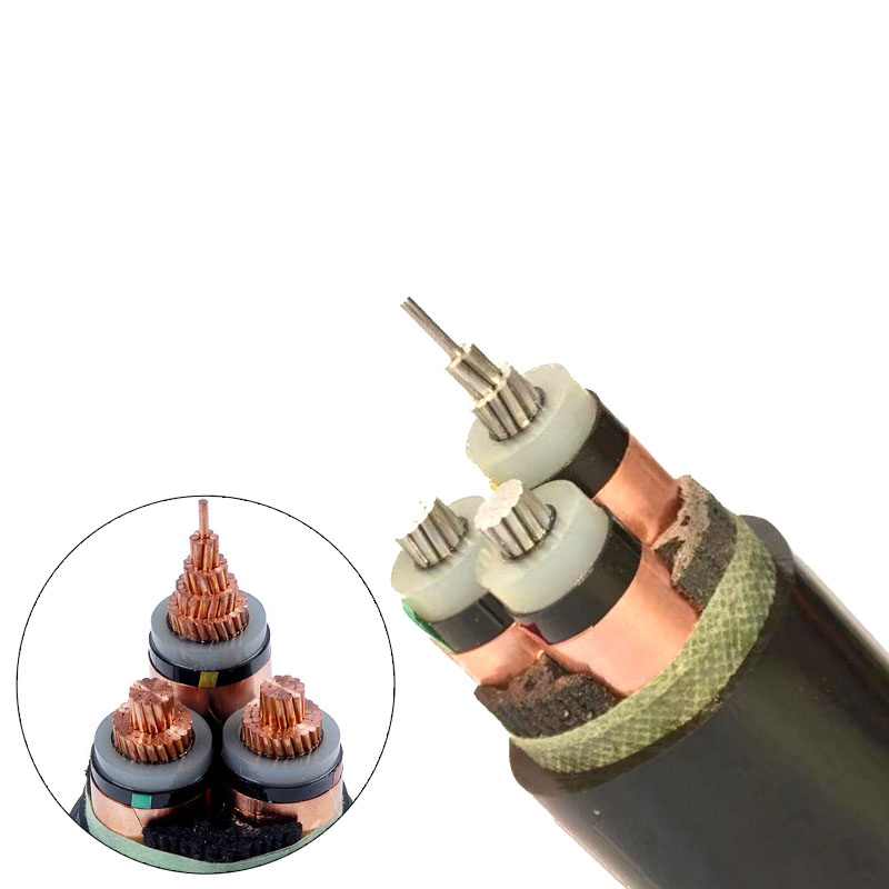 Mejor calidad de cable de potencia con propiedades térmicas de resistencia al ozono y retardante de llama para estación de energía