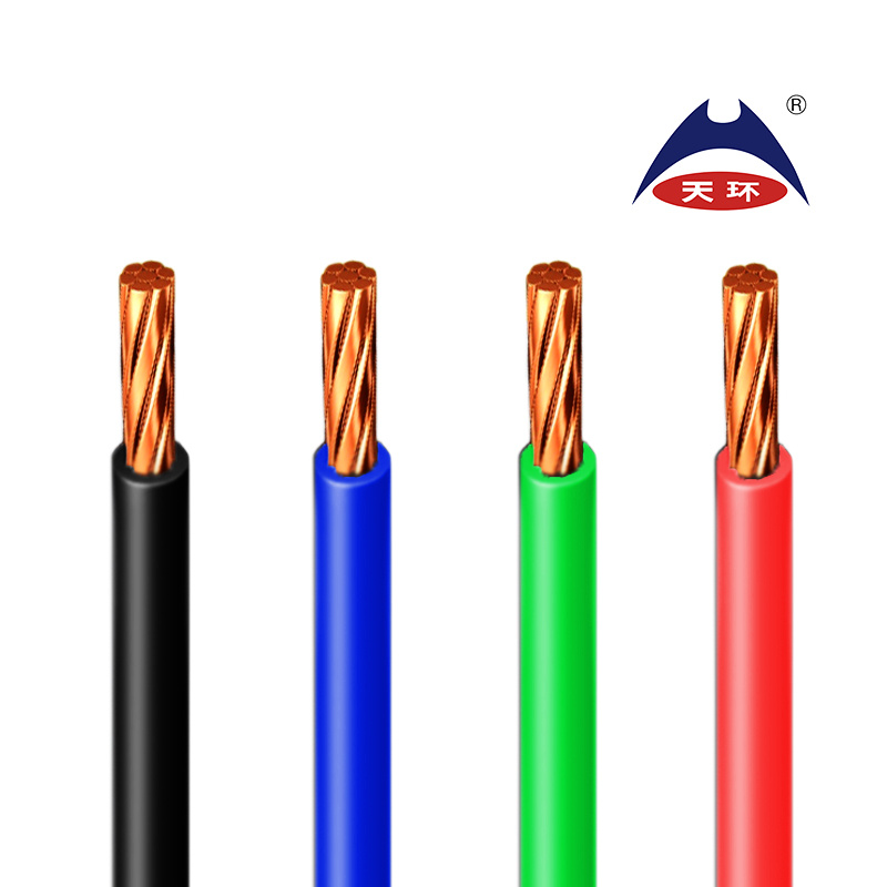 Building Wire 1.5mm 2.5mm 4mm 6mm Flexible Copper PVC Household Electric Wire Cable