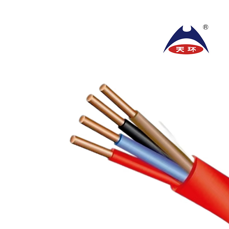 CE/IEC PVC Sheathed Cable H05VV-U Nym BVV Copper Solid PVC Insulated Wire