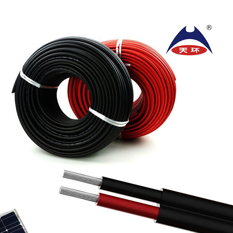 China H1z2z2-K 2*4mm2 TUV Certified Solar Cable for Maximum Efficiency