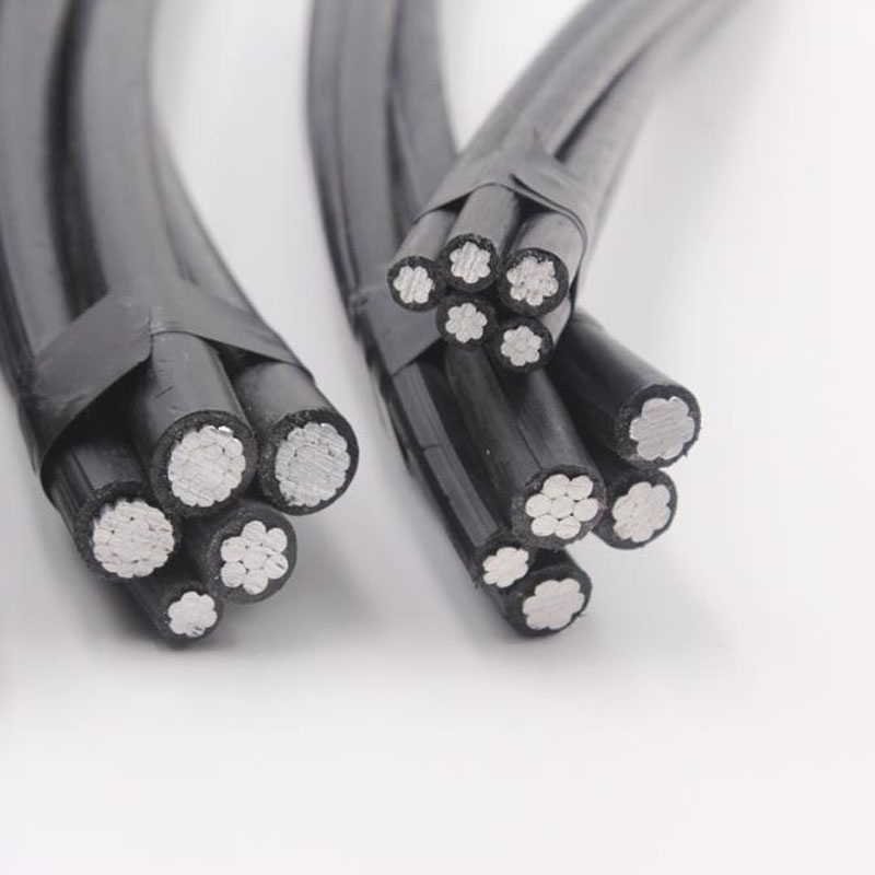 Chinese Electric Cable ABC Cable Overhead Transportation XLPE PE Insulated Aluminum Conductor