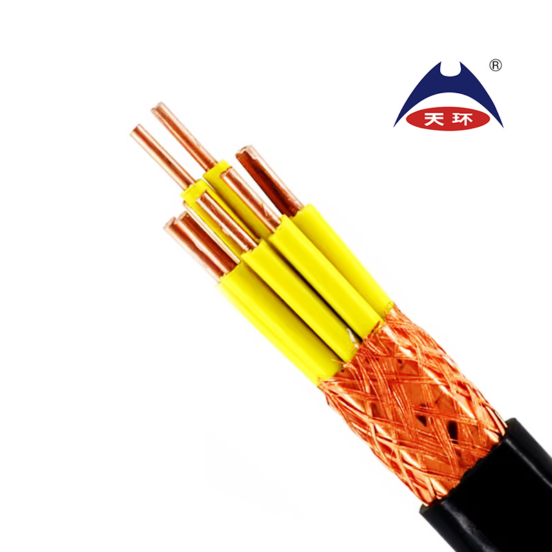 Class 5 Copper Conductor PVC Insulated PVC Jacket Flexible 2 3 4 5 Cores Control Cables