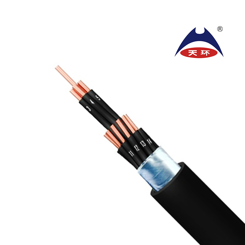 Computer Control Cable PVC Cable Kvv 450/750V 37 Core 1.5mm2 Copper Screen Armoured Control Cable