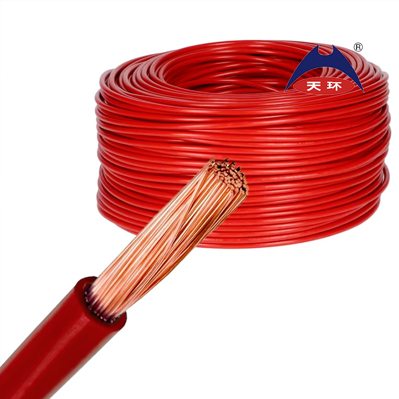 Conductor Building Wire Cable Metal Electrical Wire for Building H07V2-K 4 6 10 16 25mm2 Single Core Class 5 Copper PVC Cable