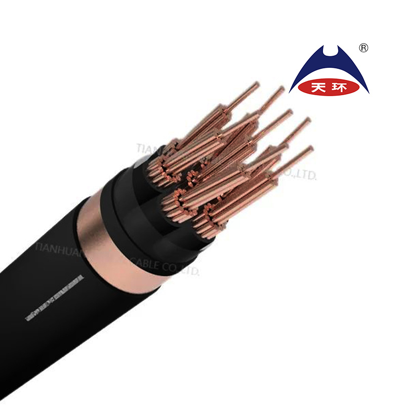 Copper Conductor XLPE Insulated Copper Tape Screened PVC Sheathed Control Cable
