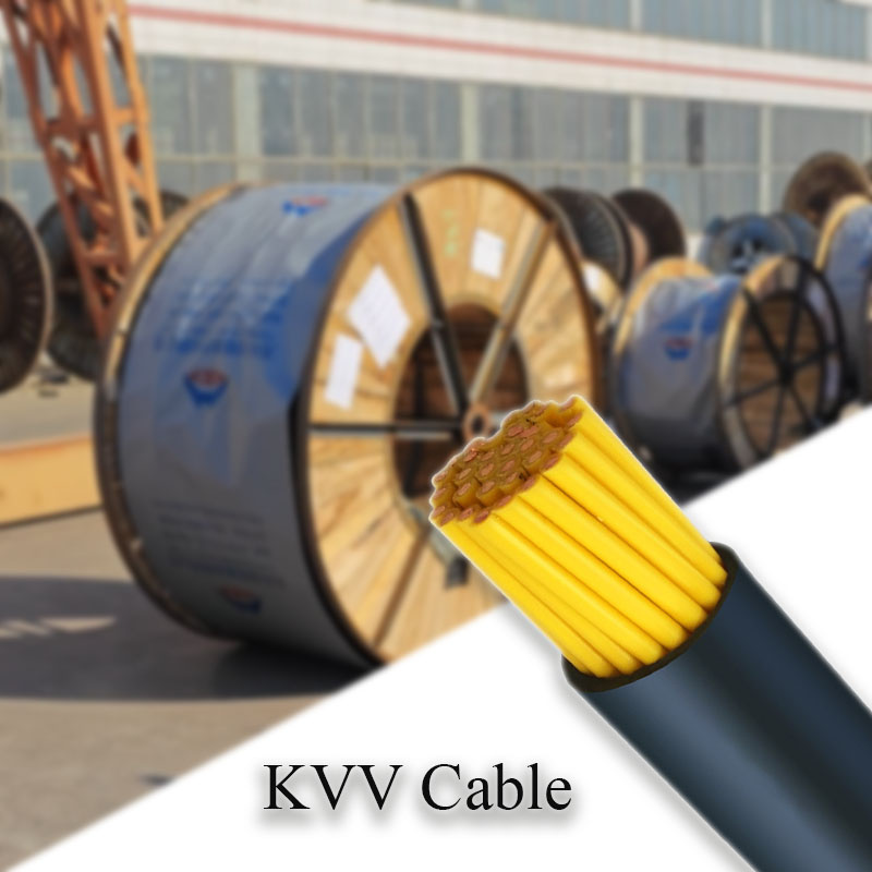 Copper Core Conductor PVC Insulation Control Cable Wires