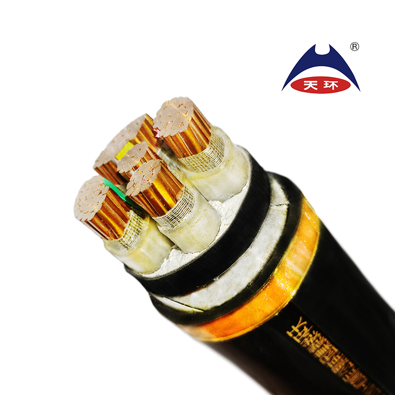 Customized Construction XLPE Low Votage Electrical Wire Copper Non Armored Power Cable