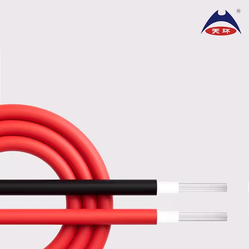 DC XLPE/Xlpo Double Copper 1500V PE High Voltage Photovoltaic Solar Cable for Solar Energy System
