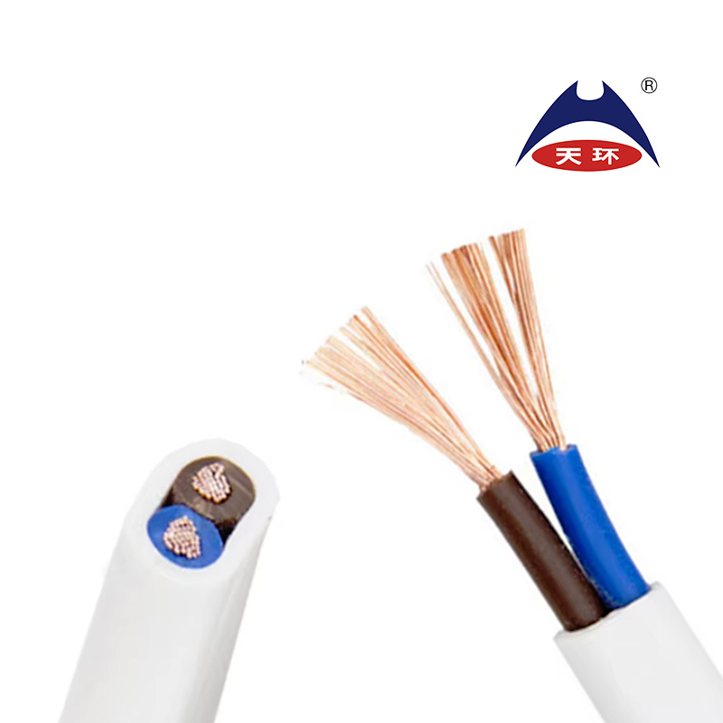 En 50525-2-11 Heat-Resistant Flexible Flat Cable PVC Insulated H05V2V2h2-F Building Electric Wire Class 5 Copper Tianjin CCC CE