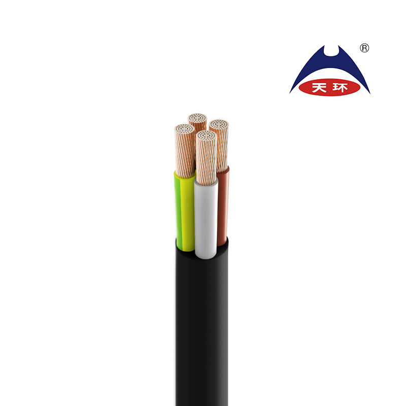 En 50525 En 60228 IEC 60332-1-2 H07rn-F Flame Retardant Water Resistan Rubber Cable